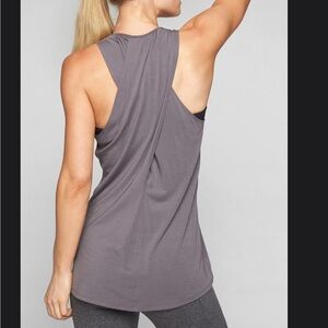 Athleta cross back tank in CYA length lavender